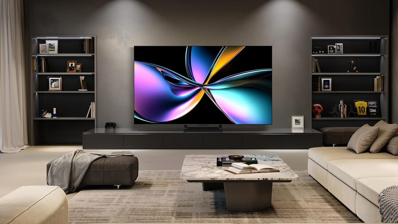 Premium modern home interior with integrated smart home features
